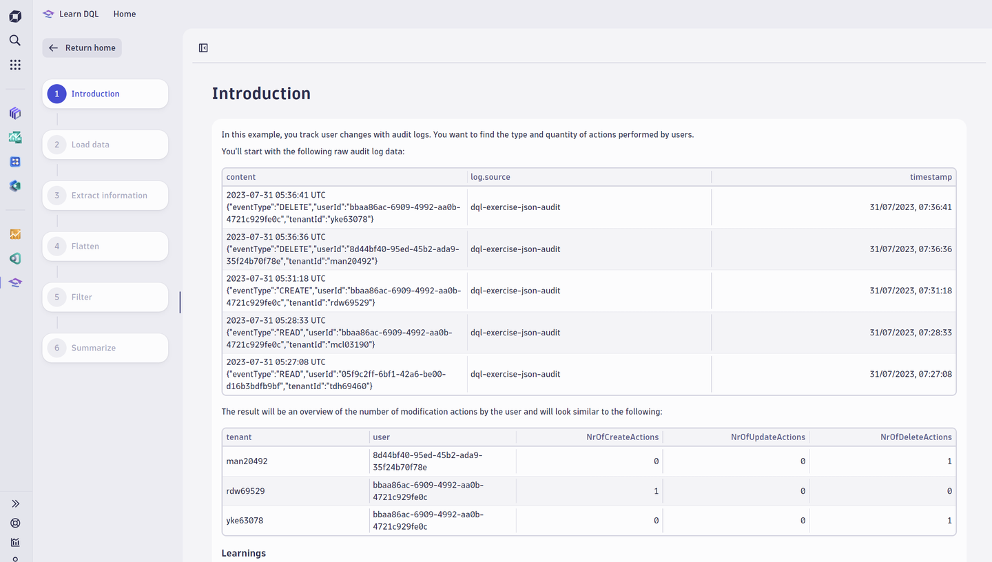 Learn DQL monitoring & observability | Dynatrace Hub
