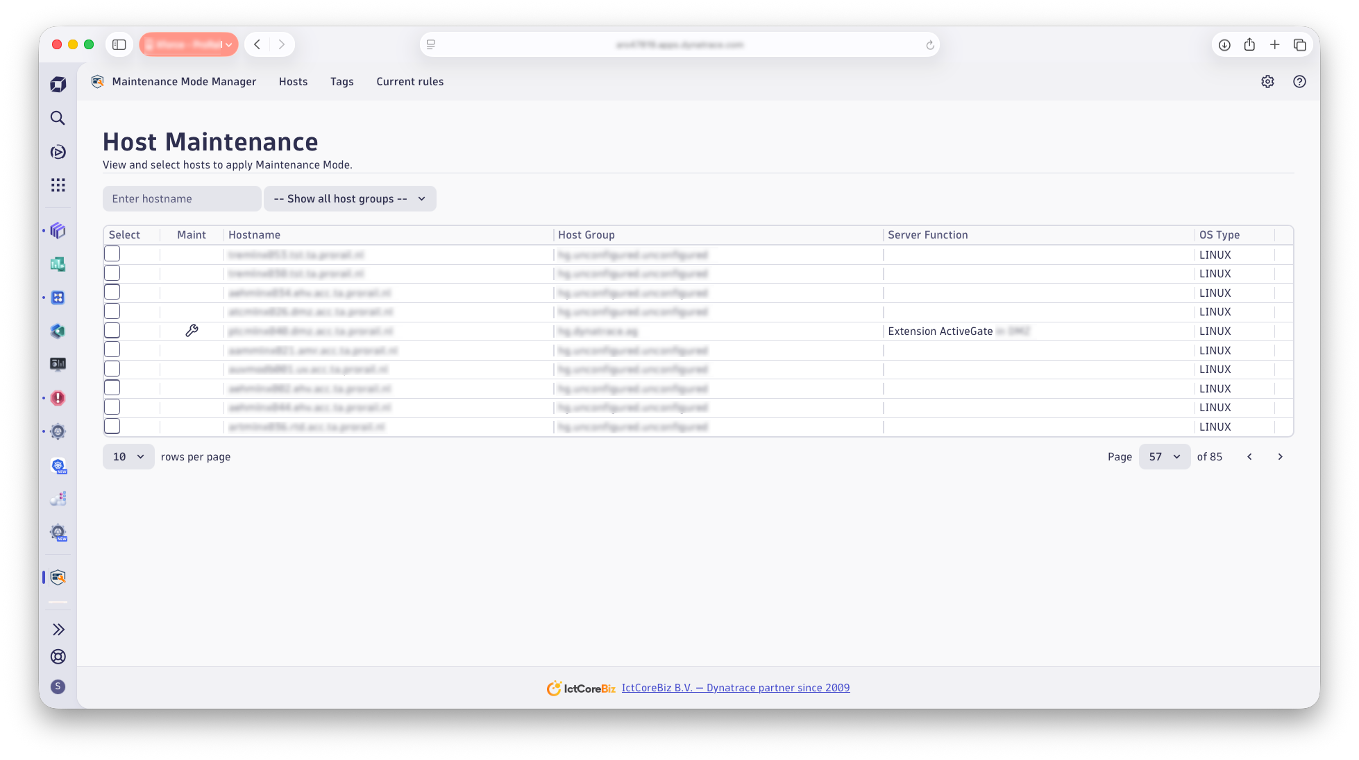 Maintenance Mode Manager monitoring & observability | Dynatrace Hub