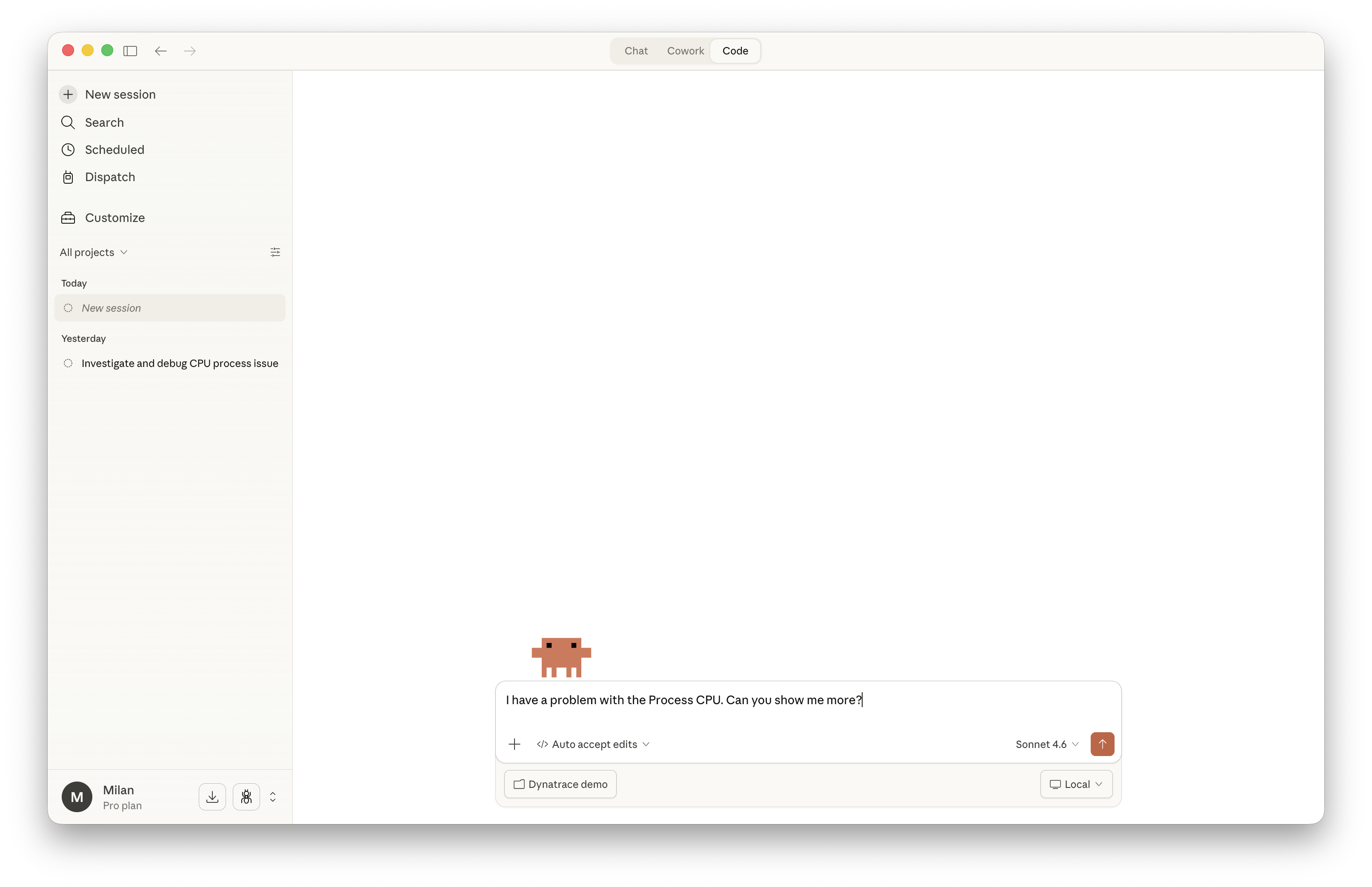 Prompt your Dynatrace environment from Claude