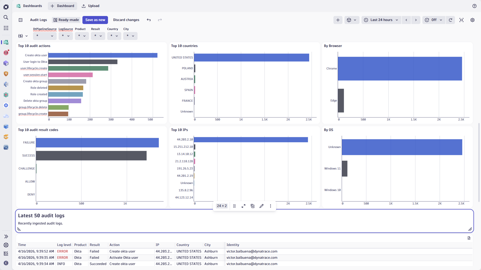 Detailed information is available instantly.