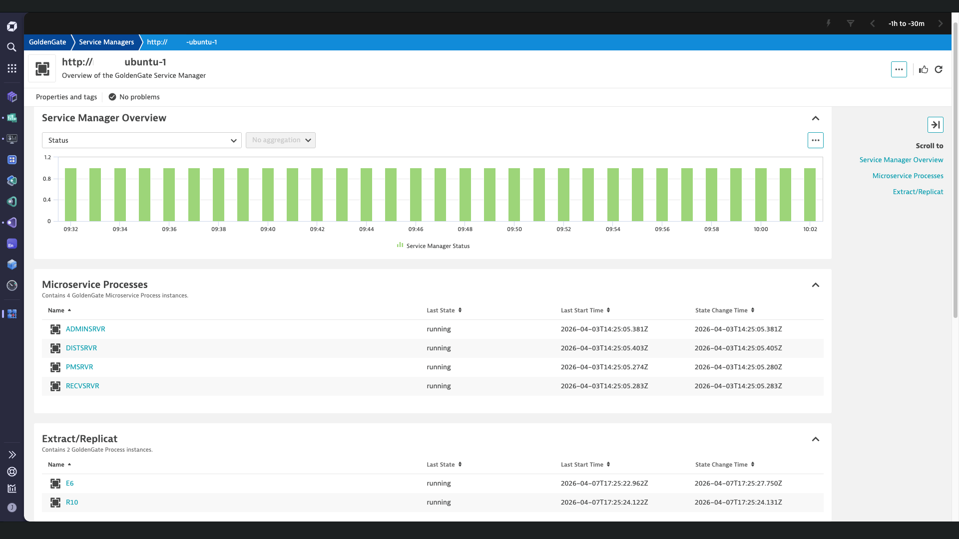 Classic Service Manager entity page